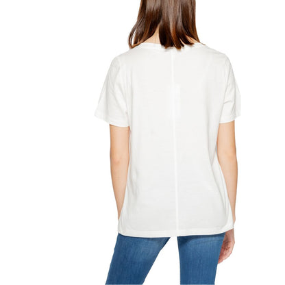 White Cotton Tops & T-Shirt