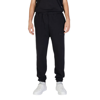 Black Cotton Jeans & Pant