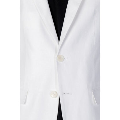 Antony Morato White Linen Suit Jacket