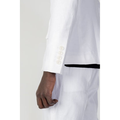 Antony Morato White Linen Suit Jacket