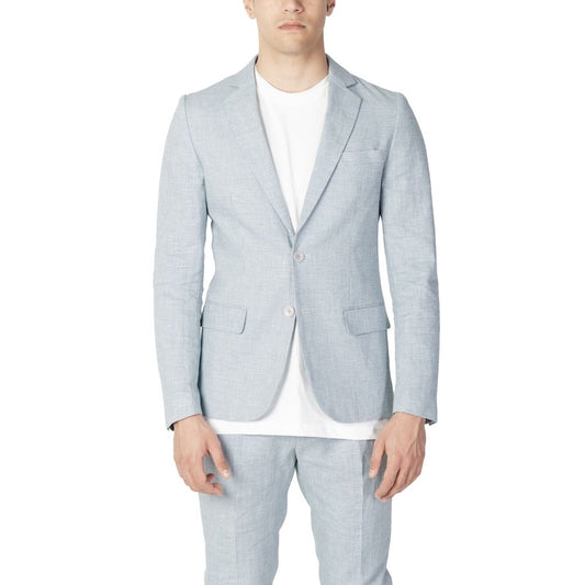 Antony Morato Green Linen Suit Jacket