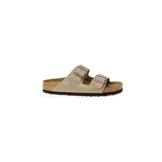 Beige Leather Sandal