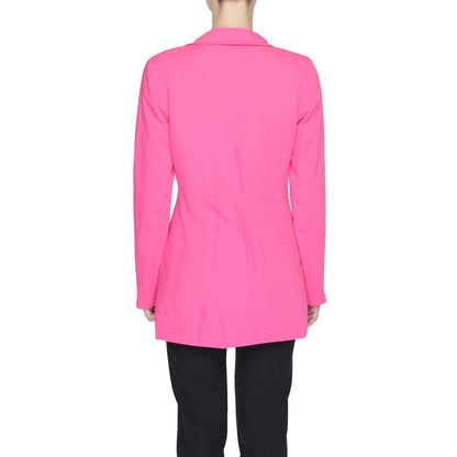 Pink Polyester Suits & Blazer