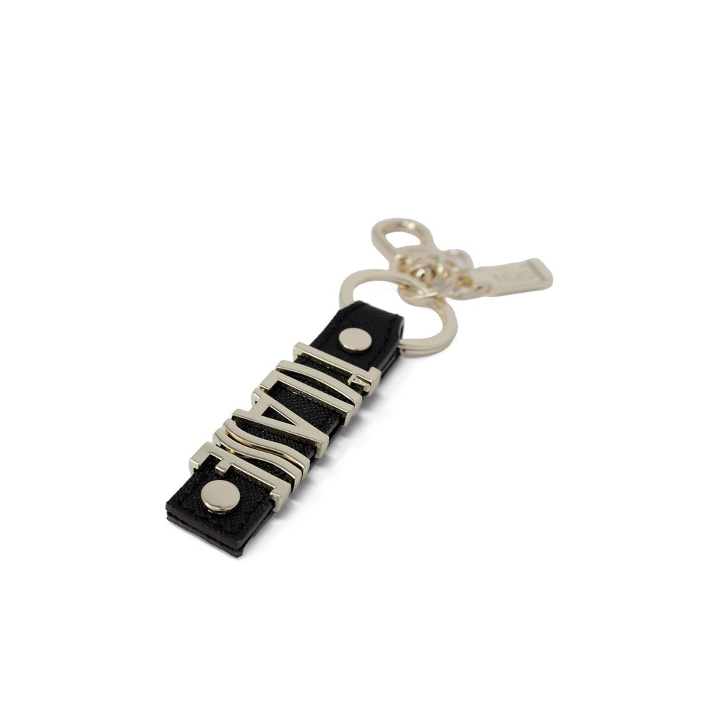 Black Leather Keychain