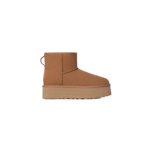 Beige Suede Boot