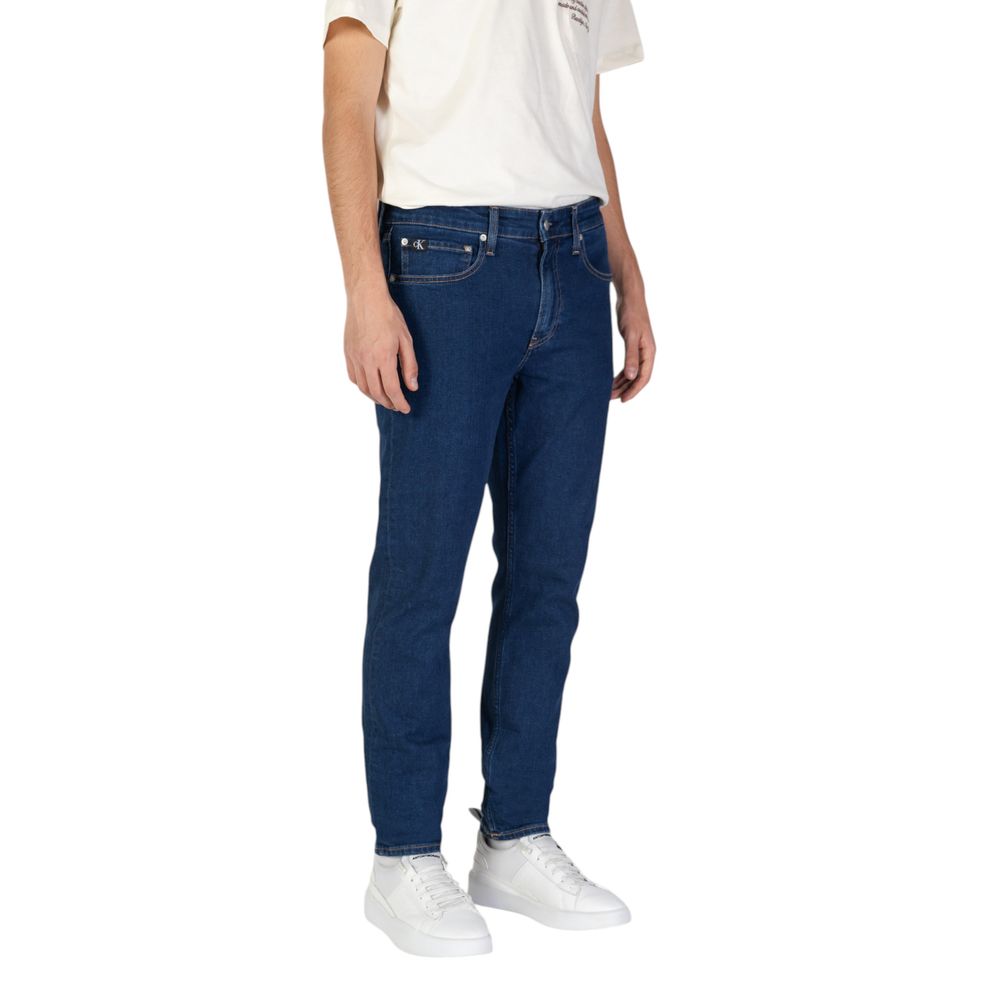 Blue Cotton Jeans & Pant