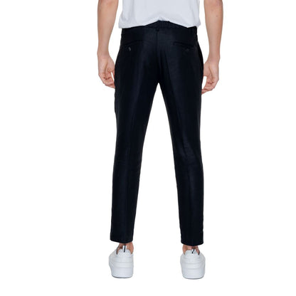 Black Linen Jeans & Pant