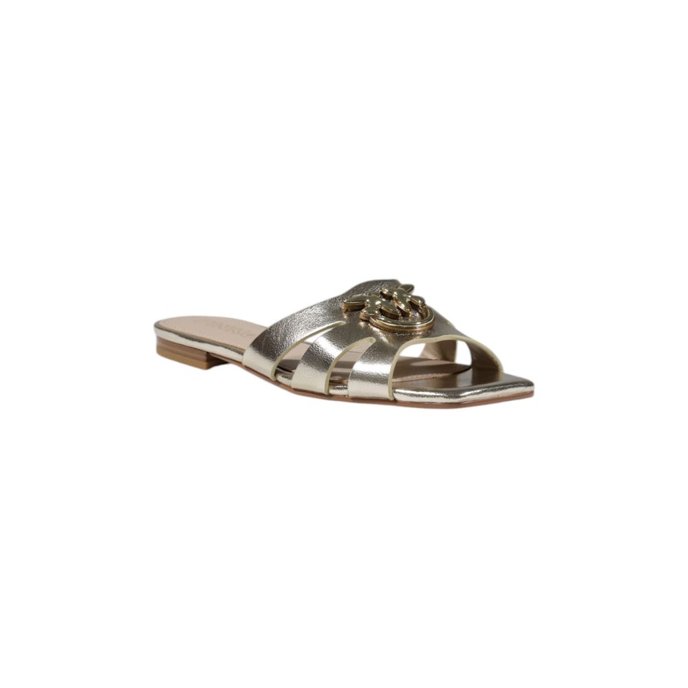 Gold Leather Sandal