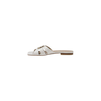 White Leather Sandal