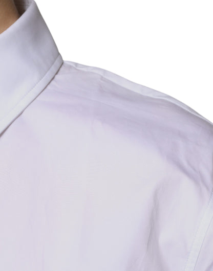 White Collared Short Sleeve Polo Shirt Top