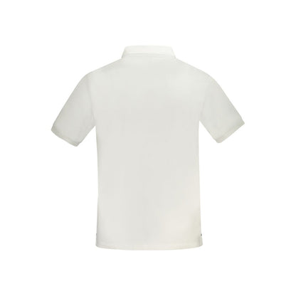 White Cotton Polo Shirt