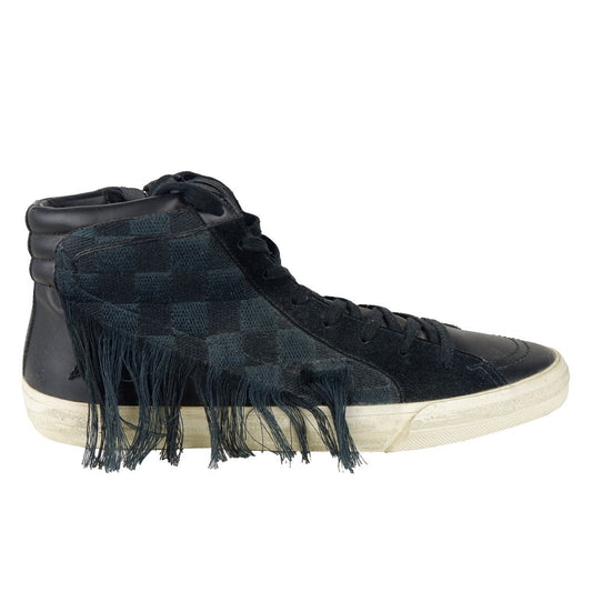 Black Leather Di Calfskin Sneaker