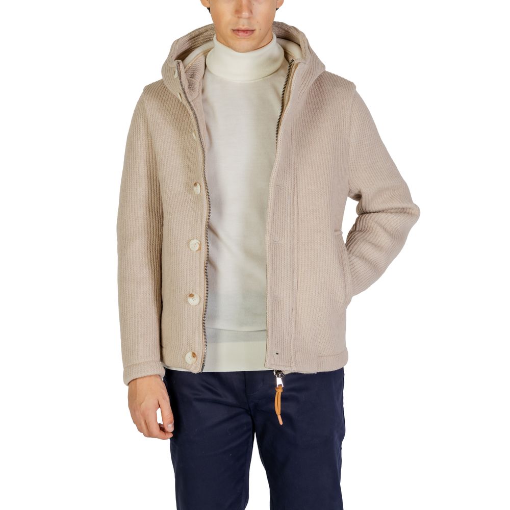 Beige Polyester Jacket