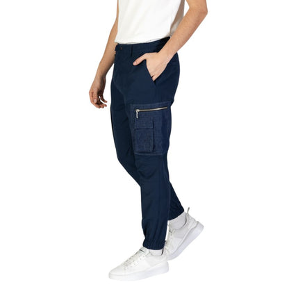 Blue Cotton Jeans & Pant