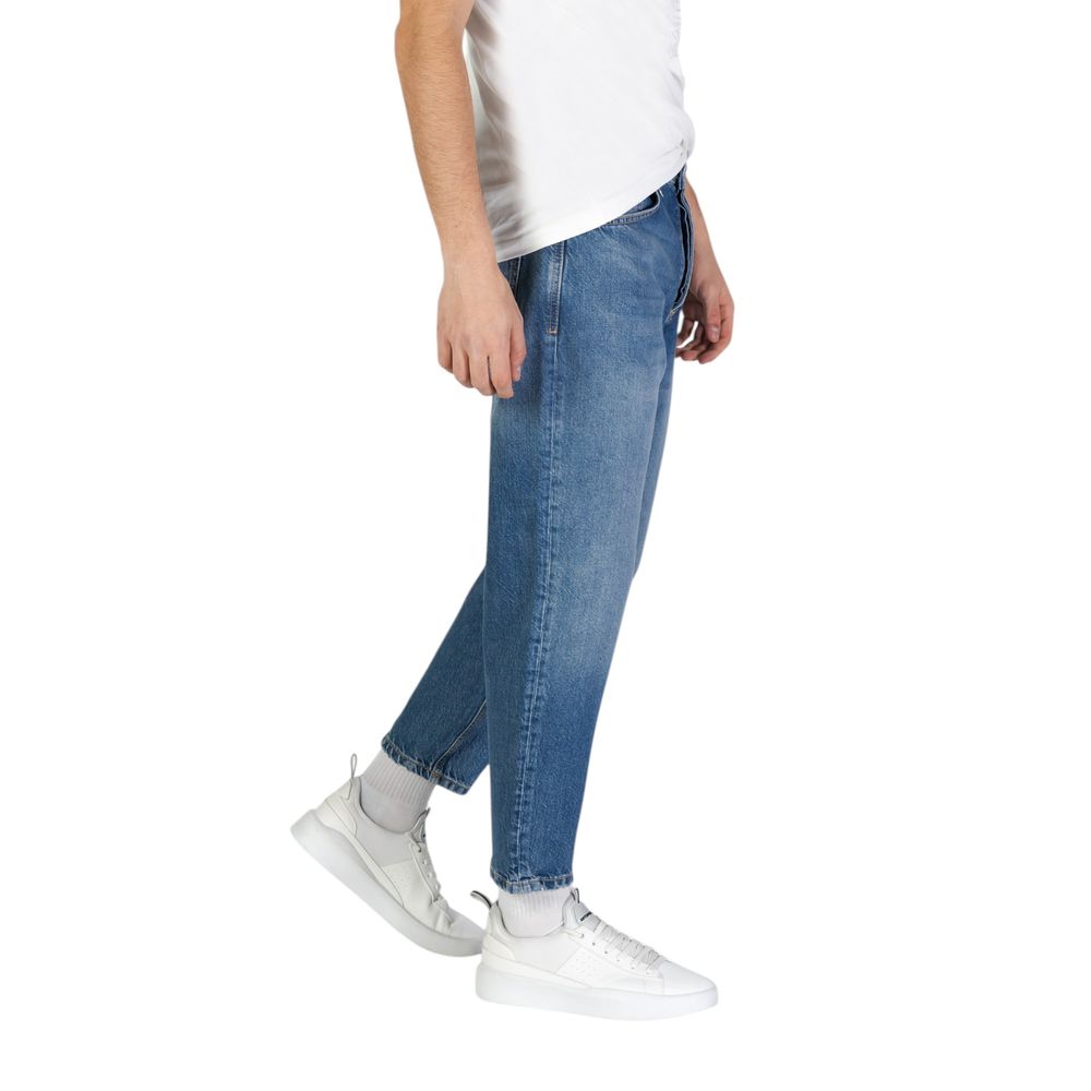 Blue Cotton Jeans & Pant