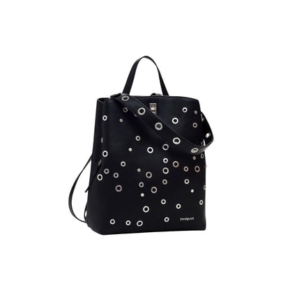 Black Polyethylene Backpack