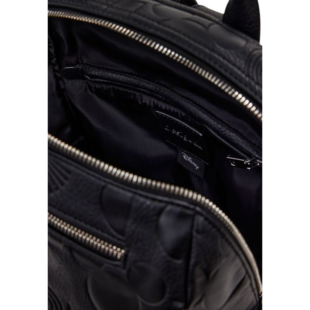 Black Polyethylene Backpack