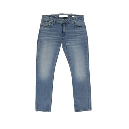 Blue Cotton Jeans & Pant