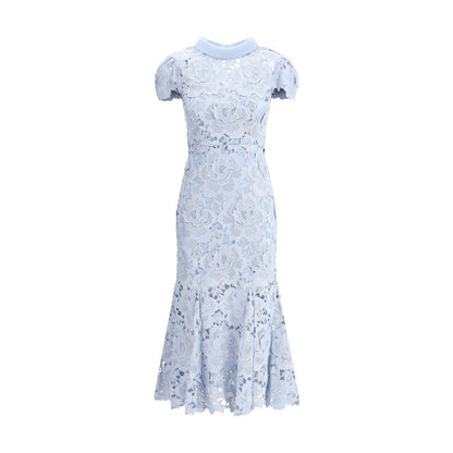 floral lace Midi Dress