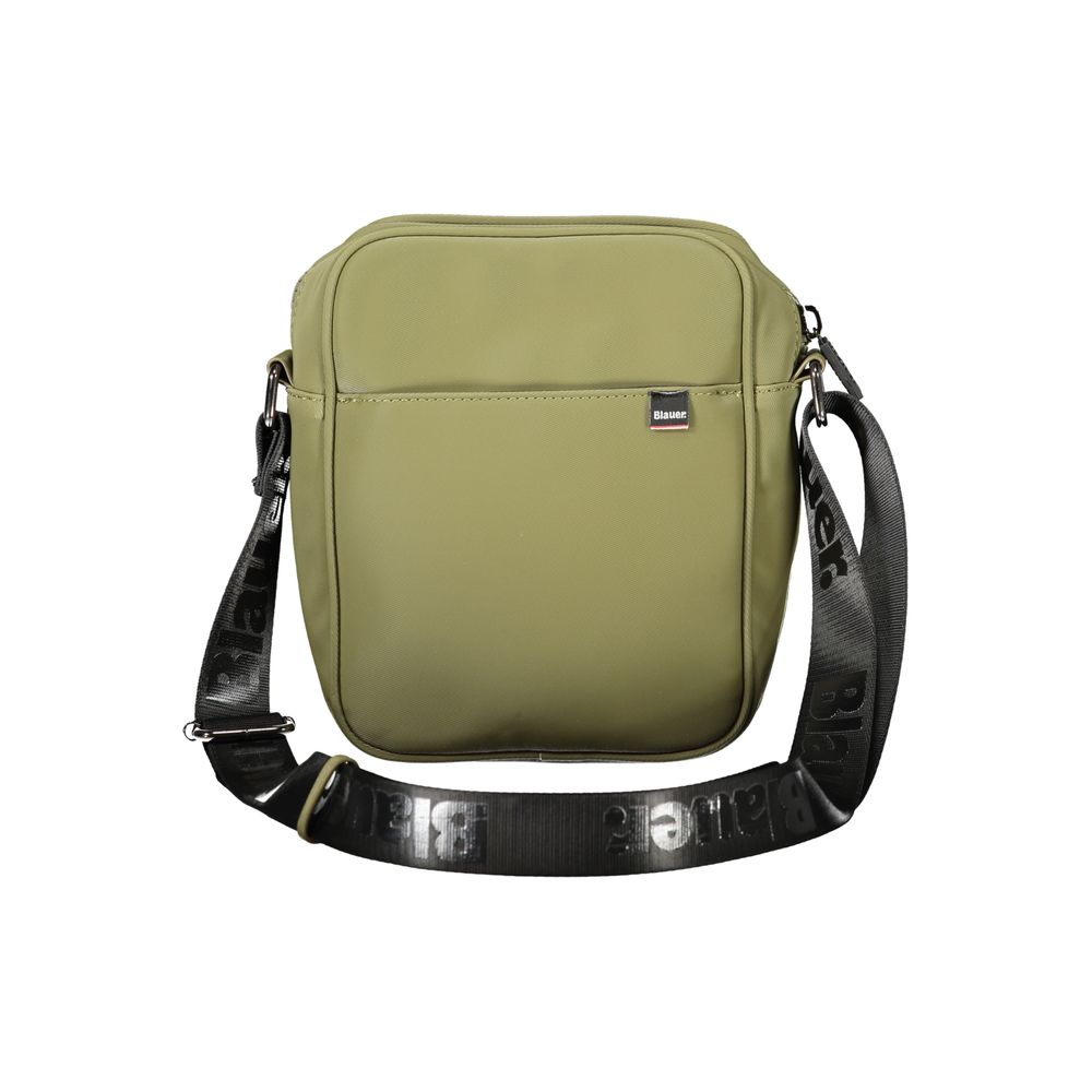 Green Polyester Shoulder Bag