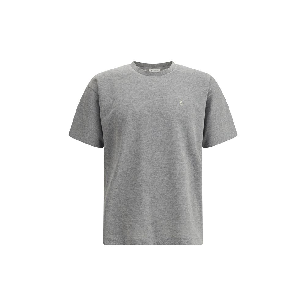 Grey Cotton Oversized T-shirt