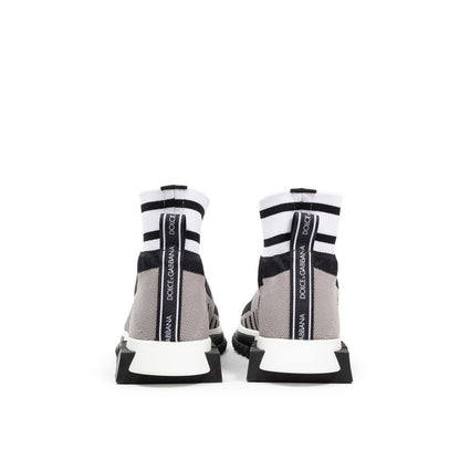 Black Fabric Sneaker