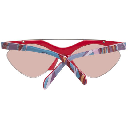 Red Metal Sunglasses