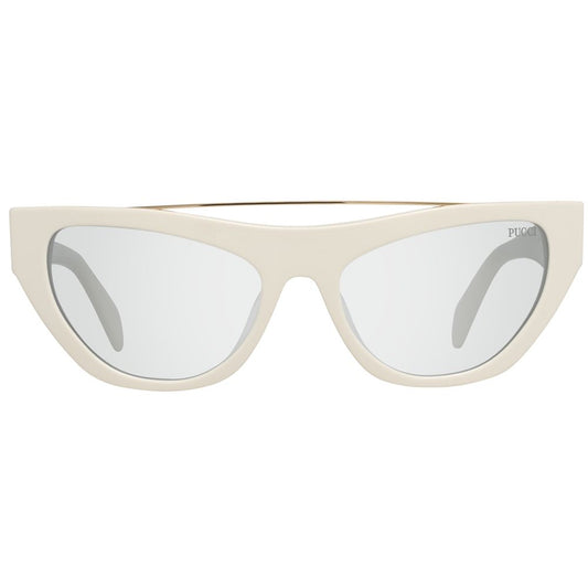 White Metal Sunglasses