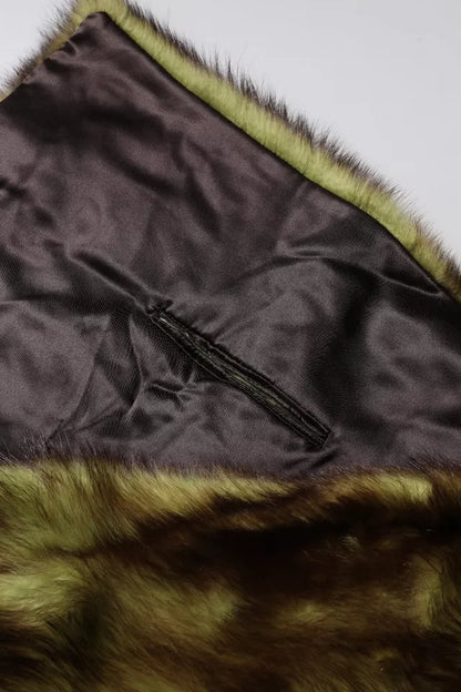 Multicolor Fur Shawl Neck Wrap Cover Collar Scarf