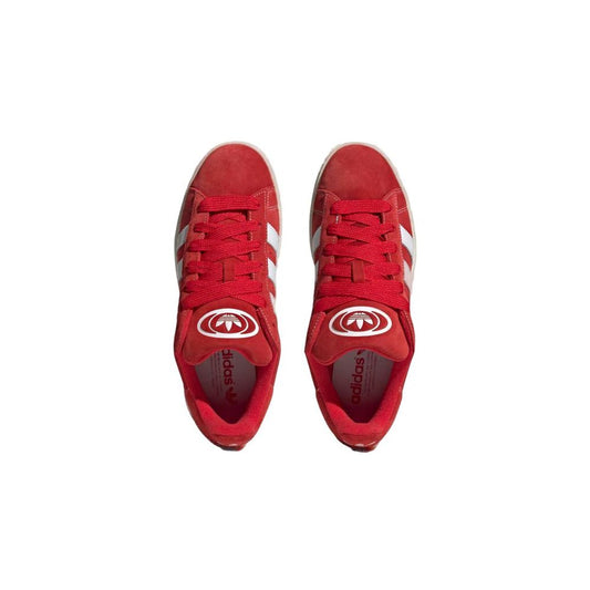 Red Polyethylene Low Top Sneakers