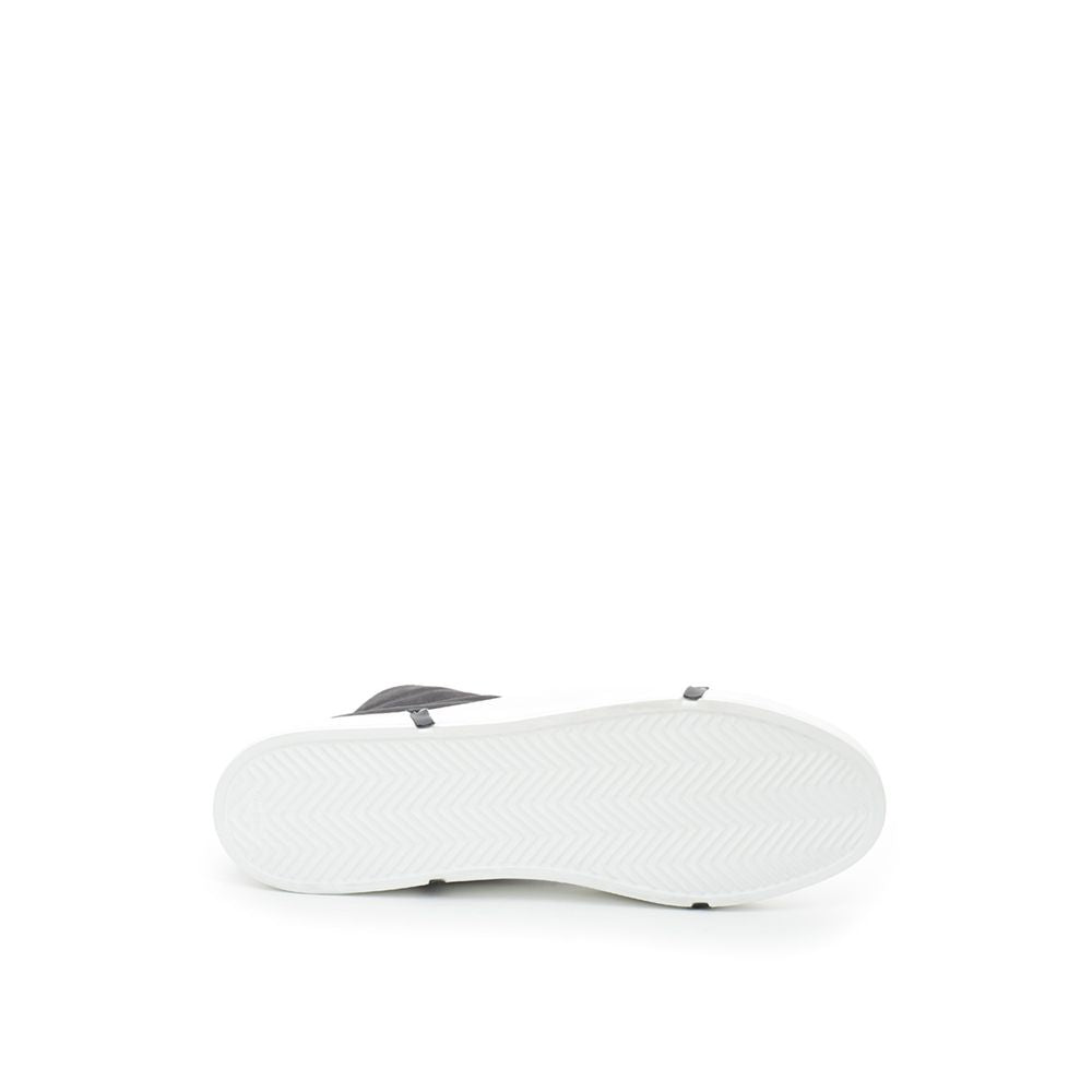 Black Suede Leather High Top Sneakers