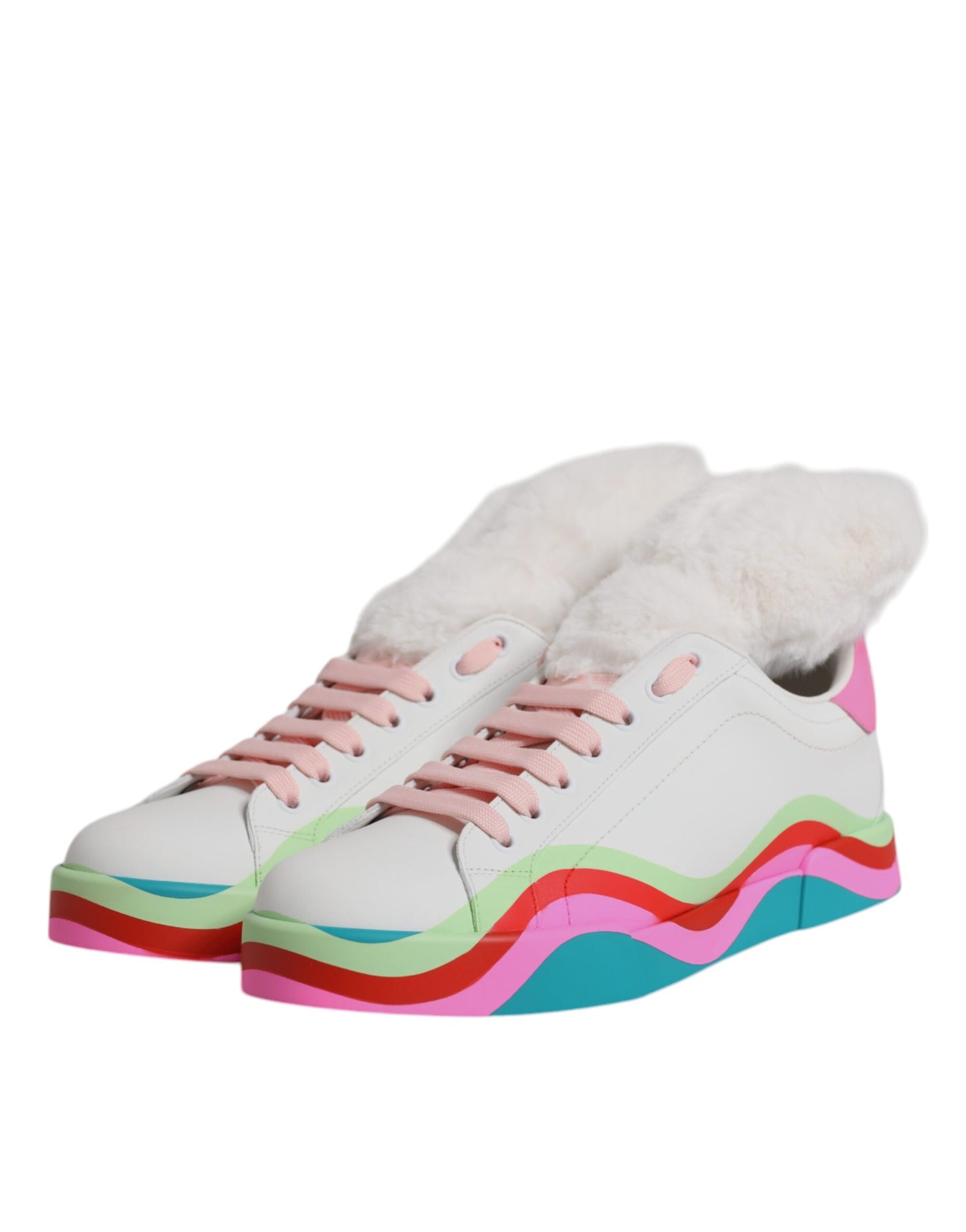 Multicolor Low Top Trainers Sneakers Shoes