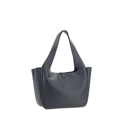 Black Leather Shoulder Bag