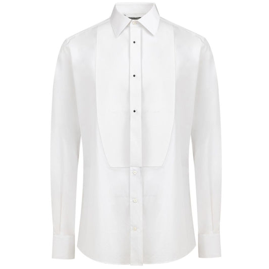 White Cotton Dress Shirt