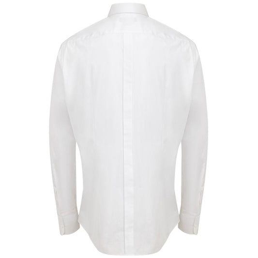 White Cotton Dress Shirt