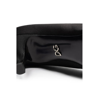 Black Viscose Pumps