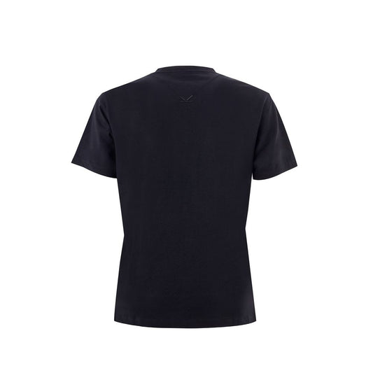 Black Cotton T-Shirt