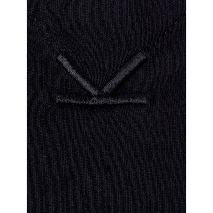 Black Cotton T-Shirt