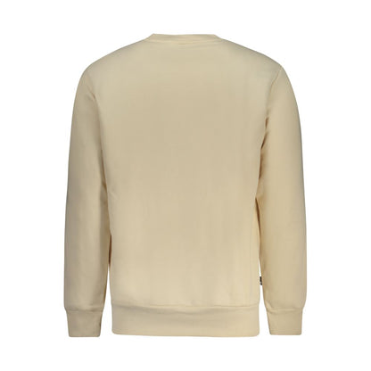 Beige Cotton Men's Sweatshirt