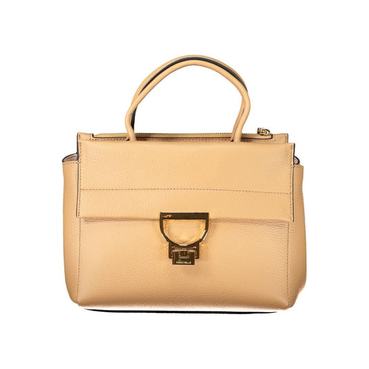 Marrone Leather Women Handbag