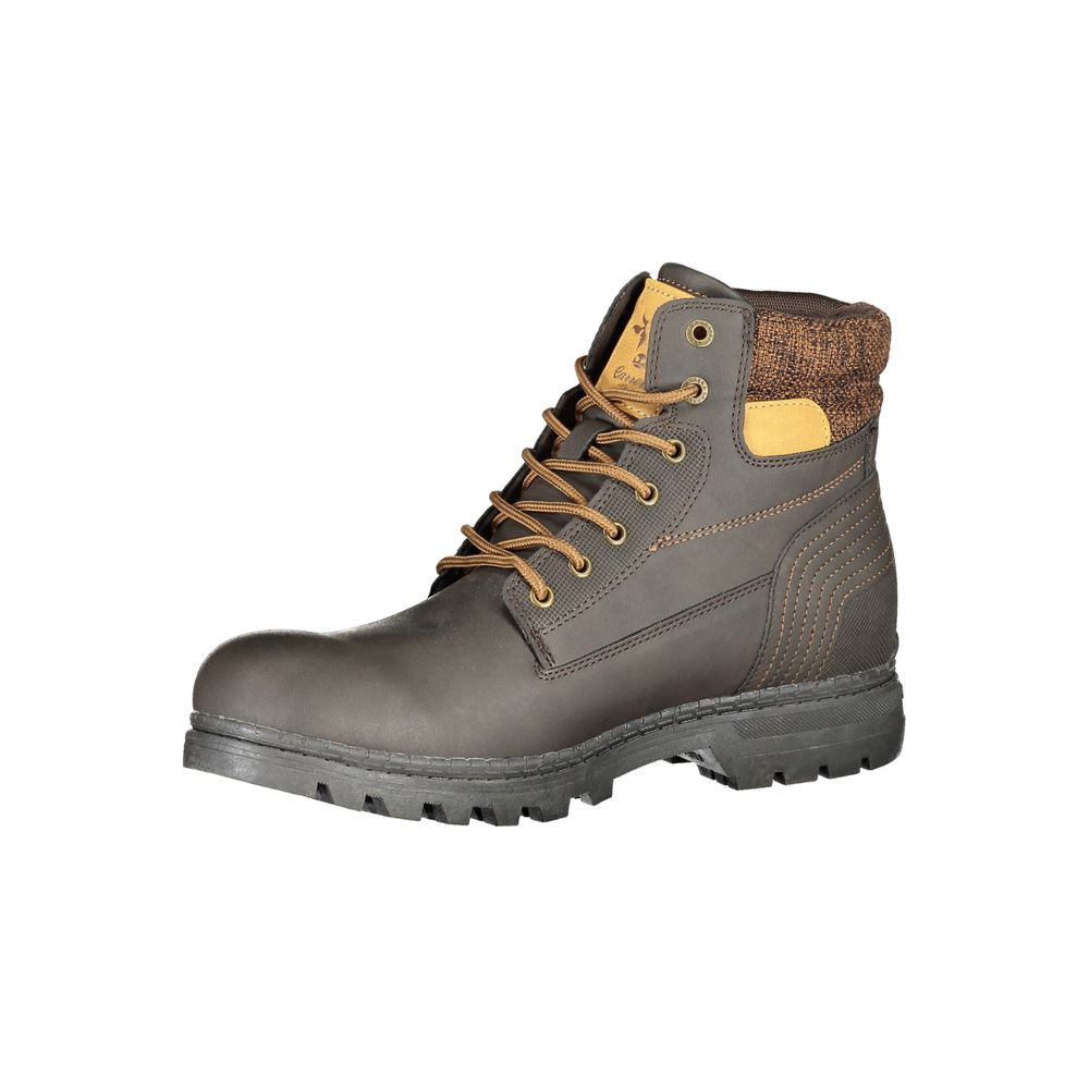 Marrone Polyurethane Mens Boot