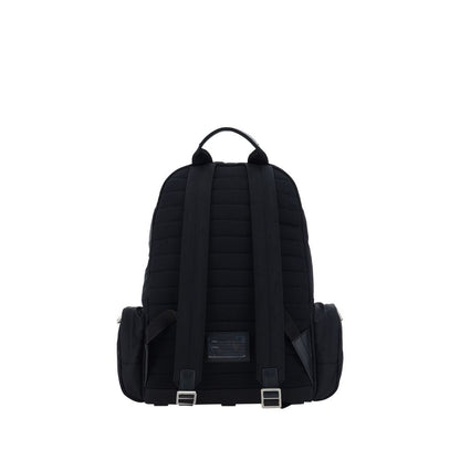 Black Nylon Backpack