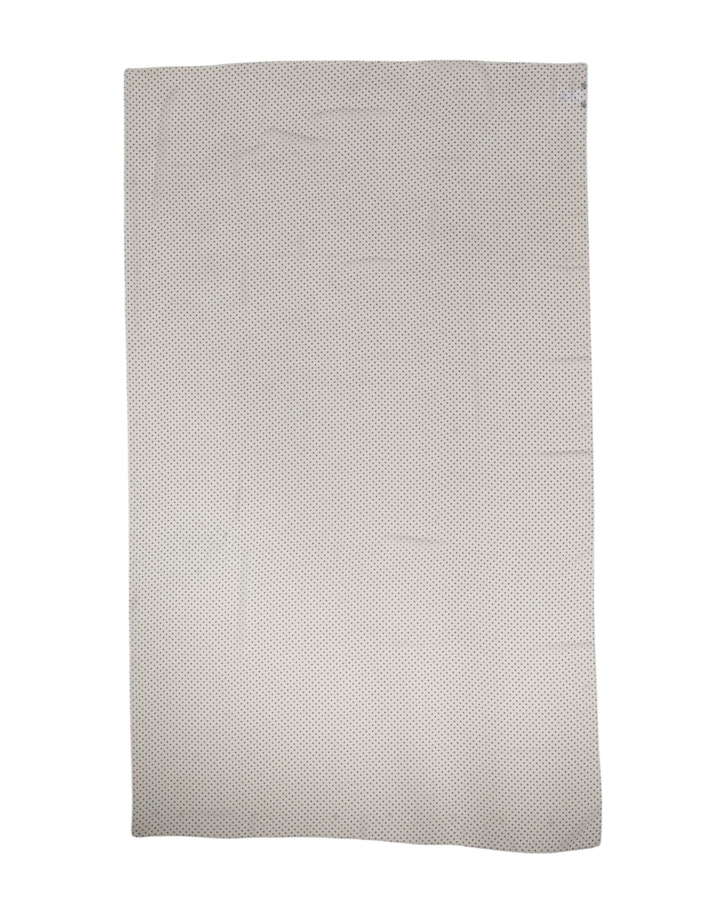 White Polka Dots Polyester Wrap Shawl Scarf