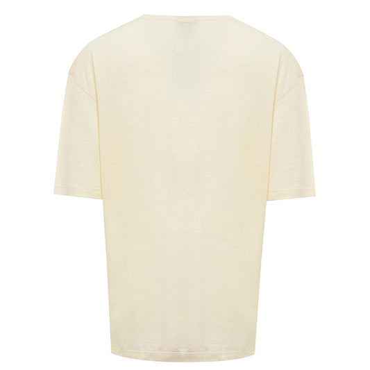 Yellow Linen T-Shirt