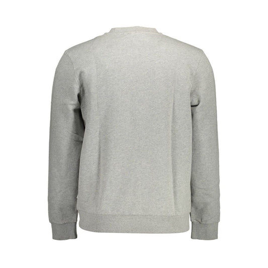 Grigio Cotton Men Sweatshirt