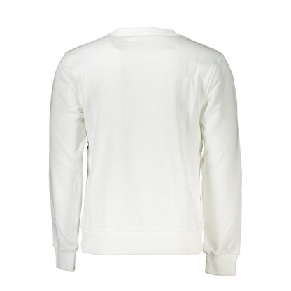Bianco Cotton Men Sweatshirt