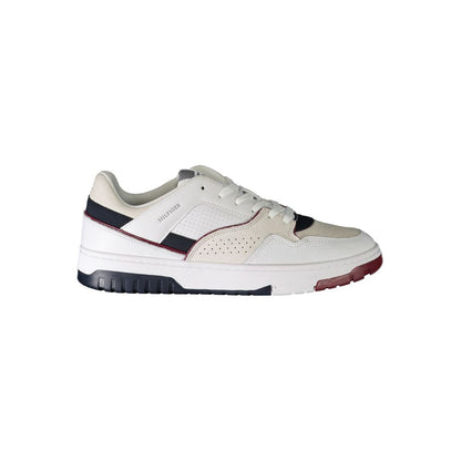 Bianco Polyurethane Men Sneaker