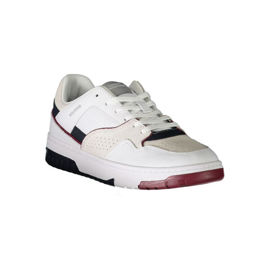 Bianco Polyurethane Men Sneaker