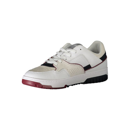 Bianco Polyurethane Men Sneaker