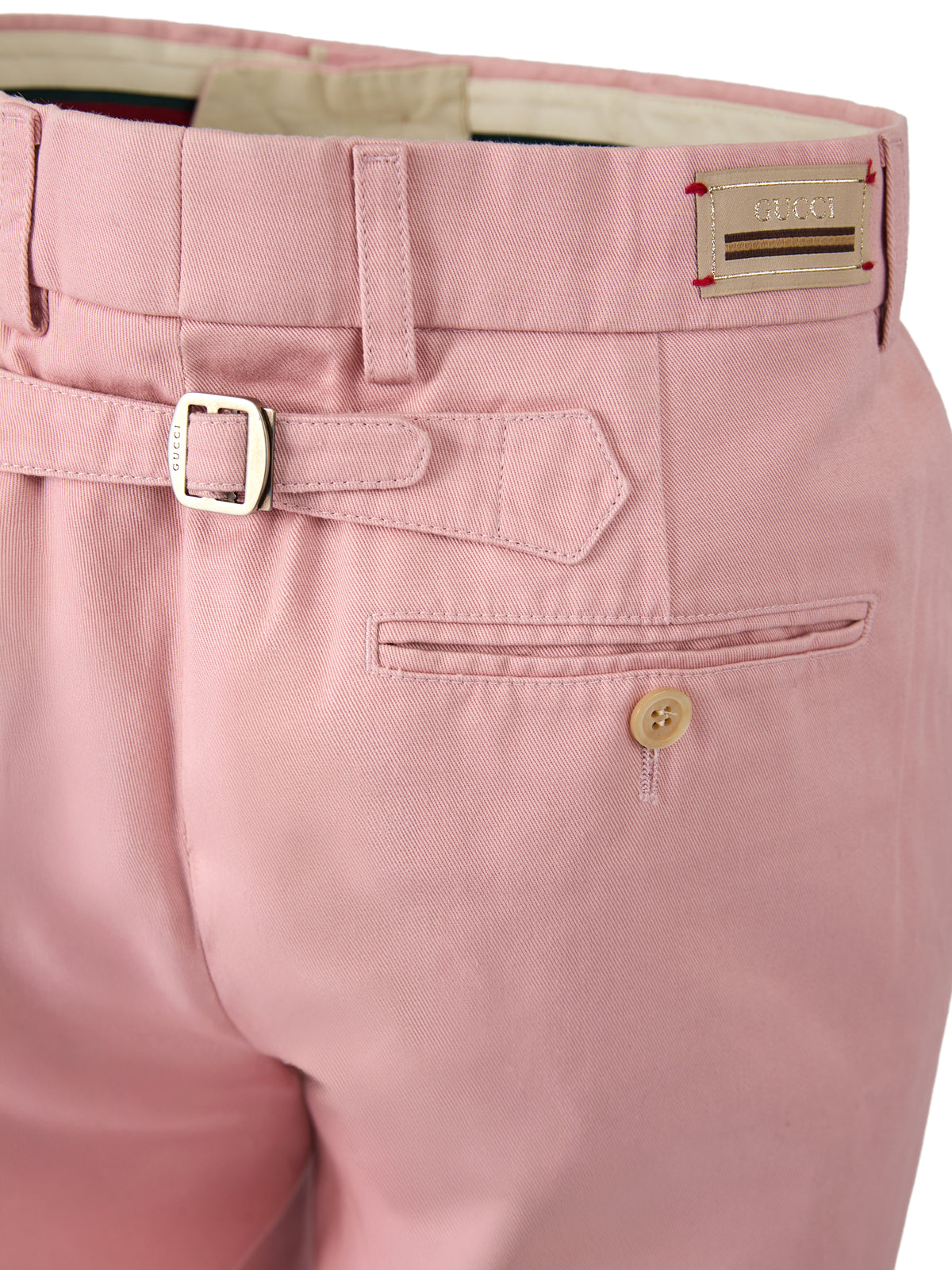 Light Pink Cotton Pants